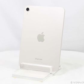 (中古)Apple iPad mini(A17 Pro) 128GB スターライト MXN83J/A Wi-Fi(258-ud)