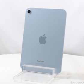 (中古)Apple iPad mini(A17 Pro) 128GB ブルー MXN73J/A Wi-Fi(297-ud)