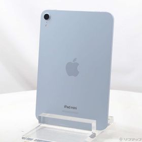 (中古)Apple iPad mini(A17 Pro) 128GB ブルー MXN73J/A Wi-Fi(262-ud)
