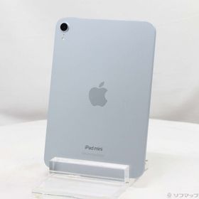 (中古)Apple iPad mini(A17 Pro) 128GB ブルー MXN73J/A Wi-Fi(262-ud)