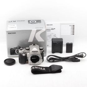 PENTAX デジタル一眼レフカメラ KP ボディ シルバー 防塵 防滴 -10℃耐寒 アウトドア 高感度 5軸5段手ぶれ補正 KP BODY SILVER 16044