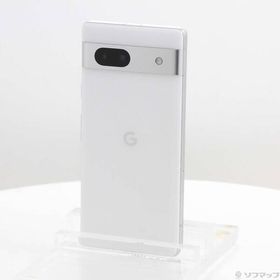 〔中古〕GOOGLE(グーグル) Google Pixel 7a 128GB スノー GA04274-JP docomo SIMフリー〔371-ud〕