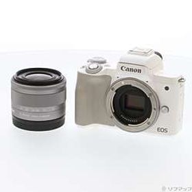 〔中古品〕 EOS Kiss M ホワイト EFM1545 IS STM レンズキット〔中古品〕 EOS Kiss M ホワイト EFM1545 IS STM レンズキット