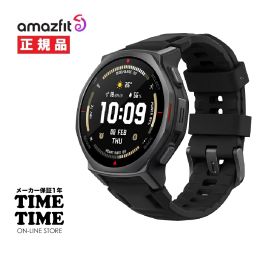 【24日26時まで！最大2,000円OFFクーポン！ポイント最大47.5倍】Amazfit アマズフィットT-Rex3 Pro 44mm タクティカルブラック スマートウォッチ GPS Alexa搭載 SP170079C239 【安心のメーカー1年保証】