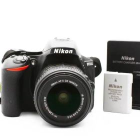 【美品】Nikon ニコン 一眼レフカメラ D5500 18-55mm