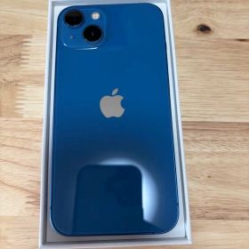 【美品】Apple iPhone 13 ブルー 本体