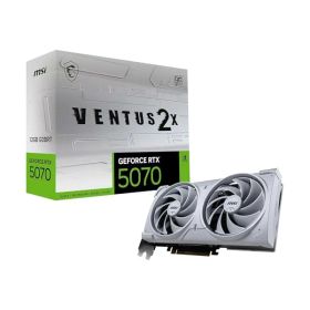 MSI GeForce RTX 5070 12G VENTUS 2X OC WHITE グラフィックスボード VD9070