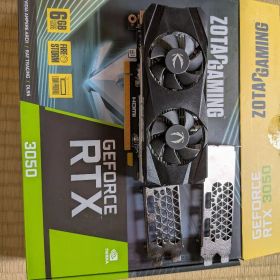 ZOTAC GeForce RTX 3050 LP6G 本体