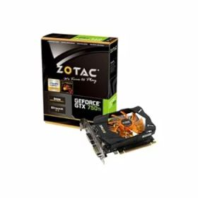 【中古】【39shop】ZOTAC★GeForce GTX 750 Ti 2GB グラフィックスボード 日本正規代理店品 VD5281 ZTGTX750TI-2GD5R01（良い）