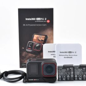 ★光学極上★ インスタサンロクマル Insta360 Ace Pro 2 デュアルバッテリーバンドル CINSBBGA-DB 元箱・付属品多数 完動品 #A606211
