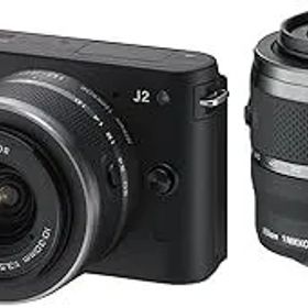 Nikon ミラーレス一眼カメラ Nikon 1 ニコンワン J2 ダブルズームキット ブラック N1J2WZBK