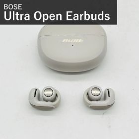 BOSE ボーズ Ultra Open Earbuds 881046-0020 ホワイトスモーク 空間オーディオ オープンイヤー 完全ワイヤレスイヤホン Bluetooth マイク付 最大7.5時間再生 IPX4防滴 イマーシブオーディオ 国内正規品