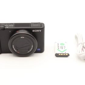 ≪ほぼ新品≫ SONY ZV-1 VLOGCAM コンパクトデジタルカメラ ブラック #20260801-0157