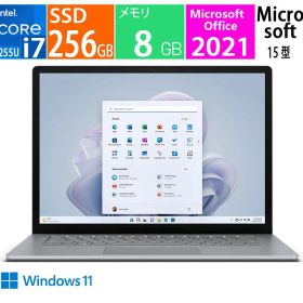 マイクロソフト Surface Laptop 5 RBY-00020 / CPU:第12世代 インテル Core i7 / メモリ容量:8 GB / SSD：256GB / Microsoft Office 2021 / Windows 11 展示品