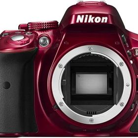 【中古】 ニコン Nikon D5300 レッド 2400万画素 3.2型液晶 D5300 RED 当店保証30日間 人気 ミラーレス 一眼レフ 交換レンズ カメラ