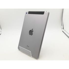 【中古】Apple SoftBank 【SIMロック解除済み】 iPad mini4（2015） 128GB スペースグレイ MK762J/A【柏】保証期間１ヶ月【ランクC】