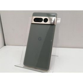 【中古】Google au 【SIMフリー】 Pixel 7 Pro ヘイゼル 12GB 128GB GFE4J【仙台イービーンズ】保証期間１ヶ月【ランクB】