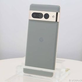〔中古〕GOOGLE(グーグル) Google Pixel 7 Pro 128GB ヘイゼル GA034 au SIMフリー〔258-ud〕