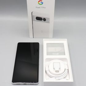 ボーナスストア+5％【美品】 Google Pixel 7 Pro 128GB GA03463-JP スノー アンドロイドスマートフォン スマホ グーグル ピクセル 本体