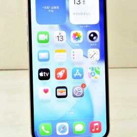 白ロム au SIMフリー Apple iPhone16e 128GB iOS26.5 White MD1R4J/A 初期化済 【m031388】【中古】【K20260613】