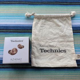 Technics EAH-AZ40M2 ワイヤレスイヤホン ノベルティ巾着付き