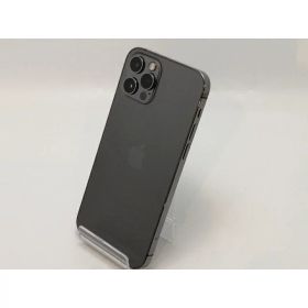 【中古】Apple SoftBank 【SIMロック解除済み】 iPhone 12 Pro 256GB グラファイト MGM93J/A【津田沼】保証期間1ヶ月【ランクC】