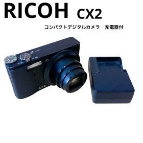 RICOH CX2 デジタルカメラ リコー コンデジ 黒 充電器付