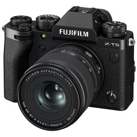 富士フイルム(FUJIFILM) X-T5B ブラック XF16-50mmF2.8-4.8 R LM WRレンズキット ミラーレス一眼カメラ 日英2か国語モデル X-T5LK1650BJP