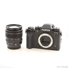 (中古)FUJIFILM FUJIFILM X-T5 XF18-55mmレンズキット ブラック(262-ud)