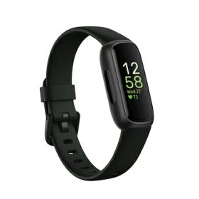 【中古】 Fitbit Inspire 3 フィットネストラッカーMidnight Zen/Black[最大10日間のバッテリーライフ/心拍計][日本正規品]