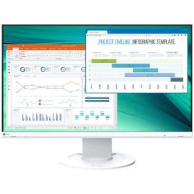 ds-EIZO 60.5cm(23.8)型カラー液晶モニター FlexScan EV2460 ホワイト EV2460-WT