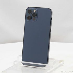 (中古)SoftBank iPhone12 Pro 512GB パシフィックブルー MGMJ3J/A SoftBank(295-ud)