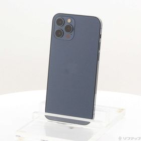 (中古)Apple iPhone12 Pro 512GB パシフィックブルー MGMJ3J/A SIMフリー(305-ud)