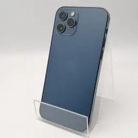 【中古】Apple 国内版 【SIMフリー】 iPhone 12 Pro 512GB パシフィックブルー MGMJ3J/A【ECセンター】保証期間１ヶ月【ランクA】