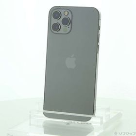 (中古)Apple iPhone12 Pro 128GB グラファイト MGM53J/A SIMフリー(247-ud)