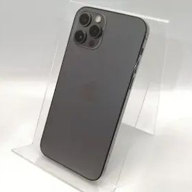 【中古】Apple au 【SIMロック解除済み】 iPhone 12 Pro 128GB グラファイト MGM53J/A【高崎モントレー】保証期間１ヶ月【ランクB】