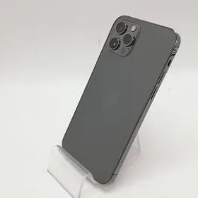 【中古】Apple docomo 【SIMロック解除済み】 iPhone 12 Pro 128GB グラファイト MGM53J/A【府中ル・シーニュ】保証期間１ヶ月【ランクC