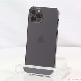(中古)Apple iPhone12 Pro 128GB グラファイト MGM53J/A SoftBank(262-ud)