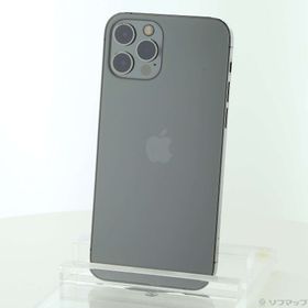(中古)Apple iPhone12 Pro 128GB グラファイト MGM53J/A SoftBank(348-ud)