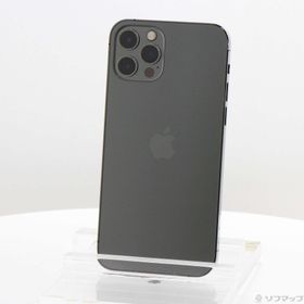(中古)Apple iPhone12 Pro 128GB グラファイト MGM53J/A SIMフリー(247-ud)