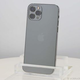 (中古)Apple iPhone12 Pro 128GB グラファイト MGM53J/A SIMフリー(276-ud)