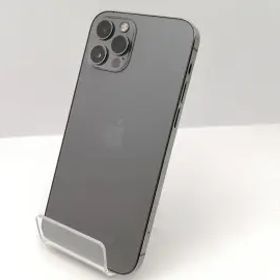 【中古】Apple SoftBank 【SIMロック解除済み】 iPhone 12 Pro 128GB グラファイト MGM53J/A【新宿東口】保証期間１ヶ月【ランクC】