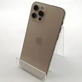 【中古】Apple au 【SIMロック解除済み】 iPhone 12 Pro 128GB ゴールド MGM73J/A【ECセンター】保証期間１ヶ月【ランクB】