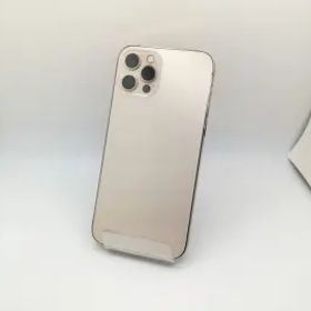 【中古】Apple docomo 【SIMロック解除済み】 iPhone 12 Pro 128GB ゴールド MGM73J/A【熊本】保証期間１ヶ月【ランクB】