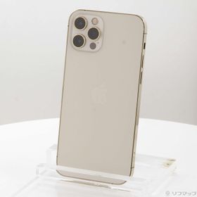 (中古)Apple iPhone12 Pro 128GB ゴールド MGM73J/A SIMフリー(276-ud)