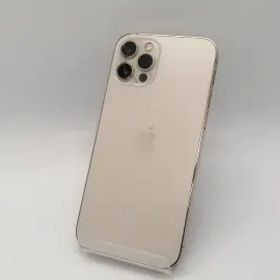【中古】Apple docomo 【SIMロックあり】 iPhone 12 Pro 128GB ゴールド MGM73J/A【広島本通】保証期間１ヶ月【ランクC】