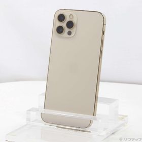 (中古)Apple iPhone12 Pro 128GB ゴールド MGM73J/A SIMフリー(251-ud)