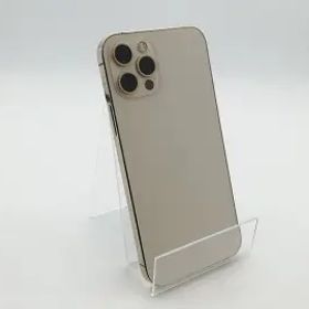 【中古】Apple au 【SIMロック解除済み】 iPhone 12 Pro 128GB ゴールド MGM73J/A【柏】保証期間１ヶ月【ランクB】