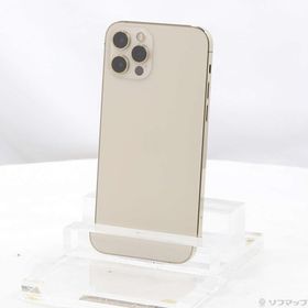 (中古)Apple iPhone12 Pro 128GB ゴールド MGM73J/A SIMフリー(247-ud)