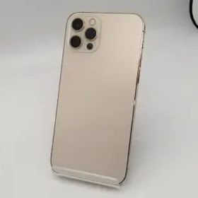 【中古】Apple docomo 【SIMロック解除済み】 iPhone 12 Pro 128GB ゴールド MGM73J/A【広島本通】保証期間１ヶ月【ランクC】